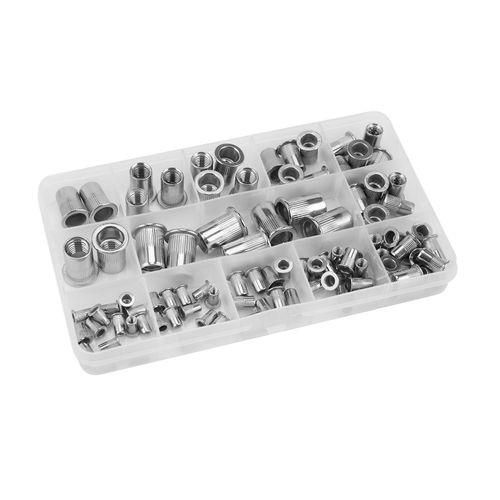 93Pcs Stainless Steel Rivnut Small Countersunk