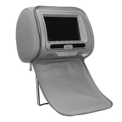 7 Inch Digital LCD Universal Car DVD+AV Headrest Monitor Player Remote Control
