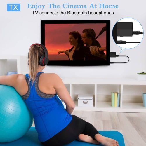 TV  Wireless Audio Transmitter  Adapter Stereo Music