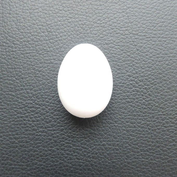 50 Pieces Solid Plastic Pigeon Eggs  Dummy Simulation False Eggs