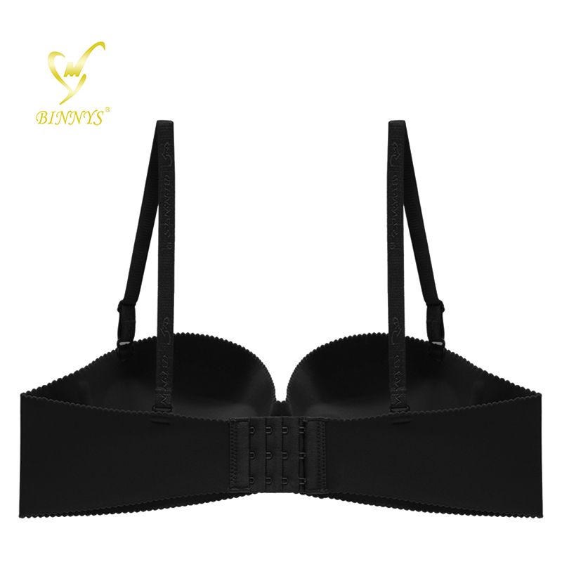 Solid Color Push Up Padded Seamless Bra