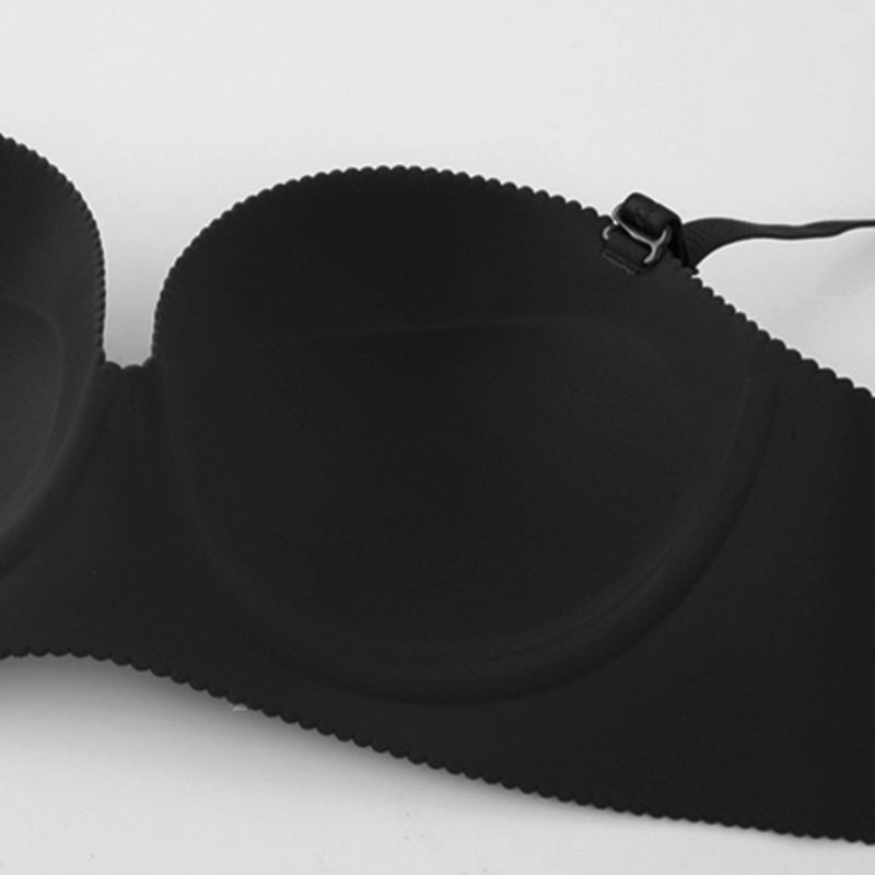 Solid Color Push Up Padded Seamless Bra