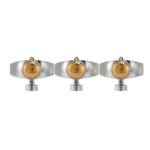 3Pcs Metal Spot Sprinkler, 360 Degree Square