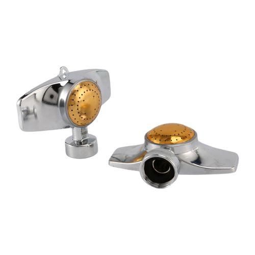3Pcs Metal Spot Sprinkler, 360 Degree Square