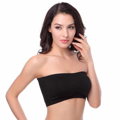 Ladies Tube Camisole / Strapless Bra-Top -3pieces