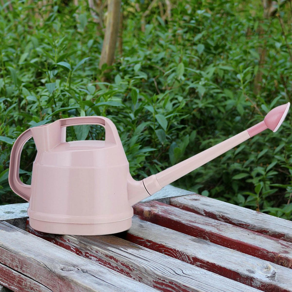 Watering with Ergonomic Double Handle 4.5l Ergonomic for Reaching Pink