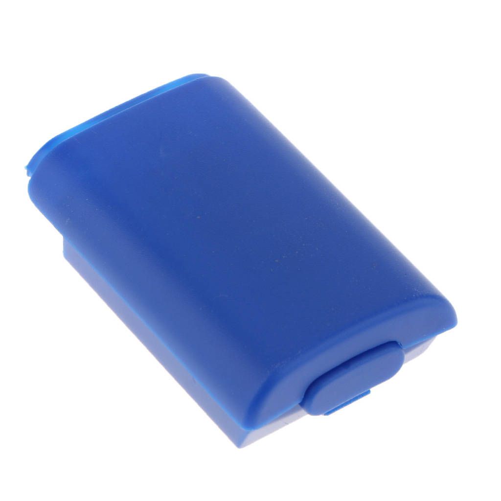 Replacement Battery Lid Cover Holder Back For Microsoft Xbox 360 Blue