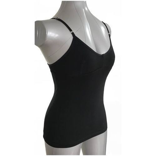 3Pcs Women's  Adjustable Straps Camisole / Tank Top - Black