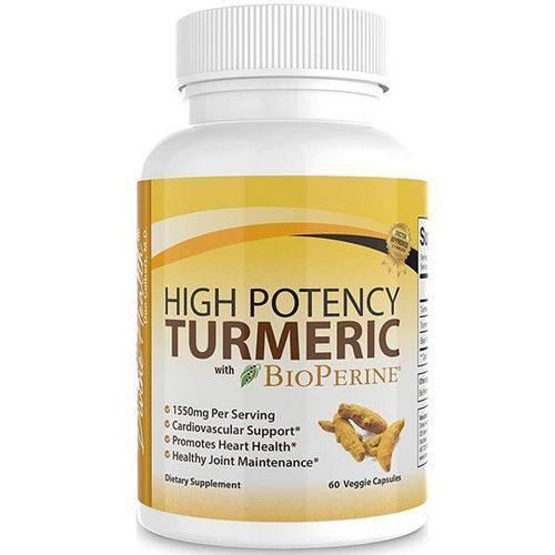 Turmeric With Bioperine 60 Capsules High Potency