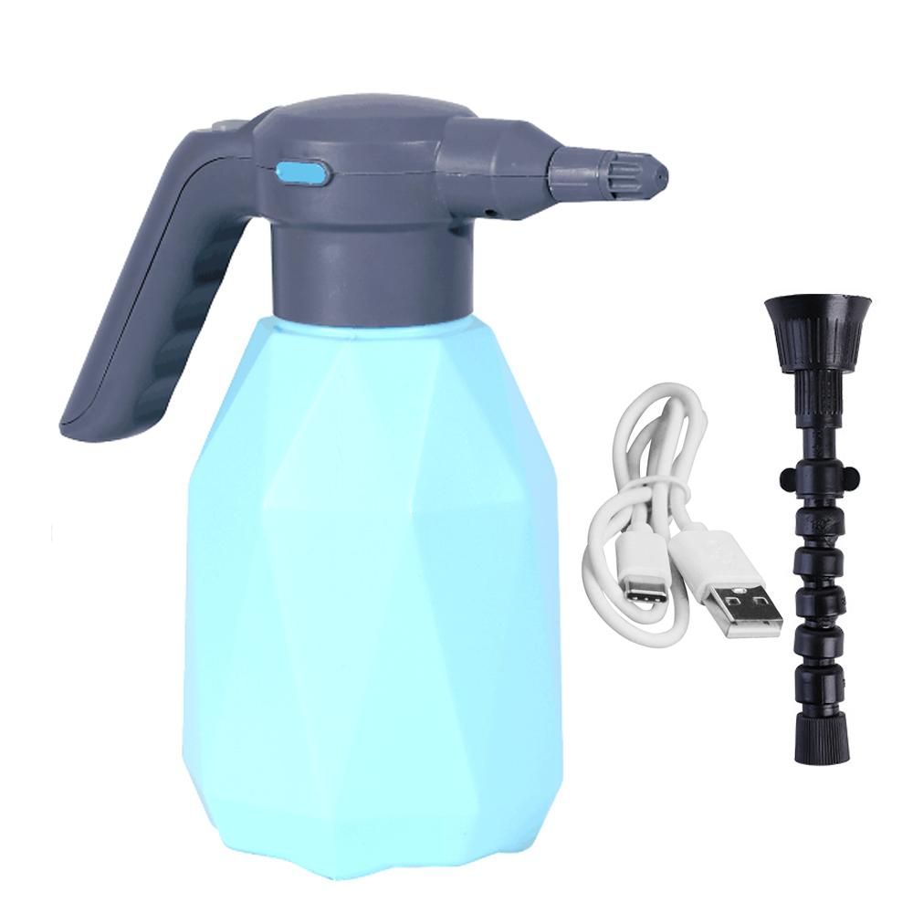 Dual Mode USB Rechargeable Electric Plant Mist Sprayer Bottle Automatic Home Garden Watering Can Multifunctional Water Sprayer Window Cleaning Tool