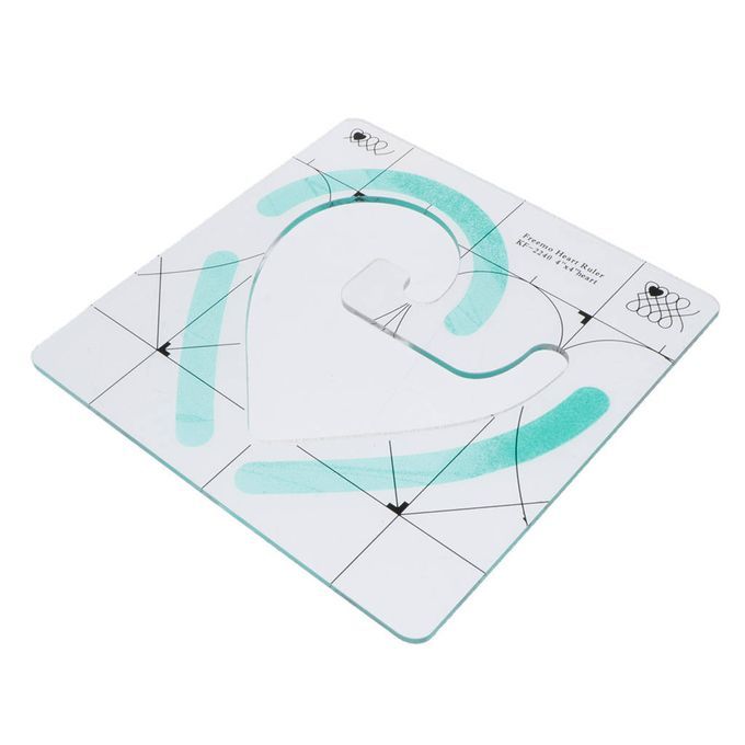 Clear Acrylic Patchwork Quilting Template Ruler For Dressmaking Tool 6