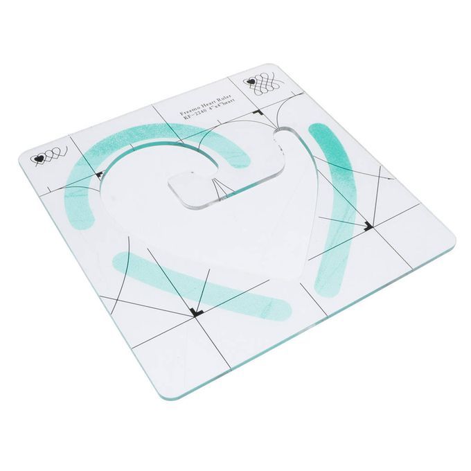 Clear Acrylic Patchwork Quilting Template Ruler For Dressmaking Tool 6