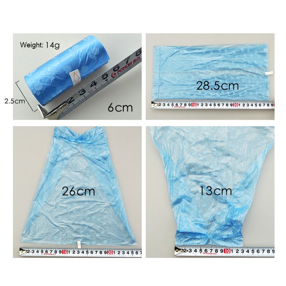15 Pcs Pet Dog Waste Poop Bags