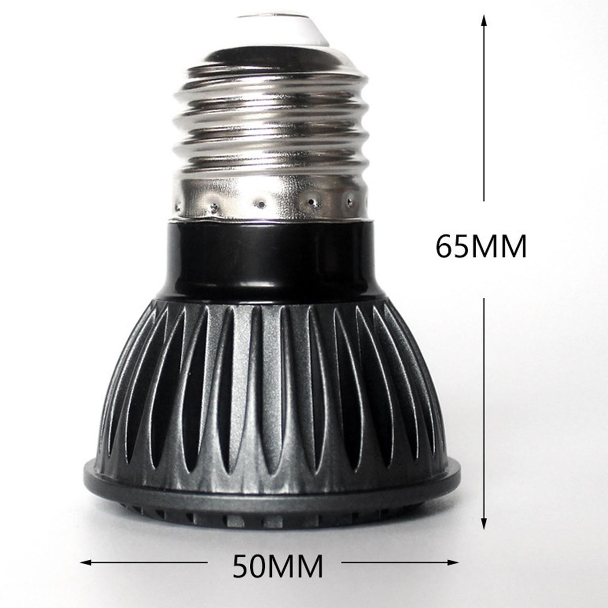5W Reptile Heating Light Full Spectrum Lizard Pet UVA Uvb Black