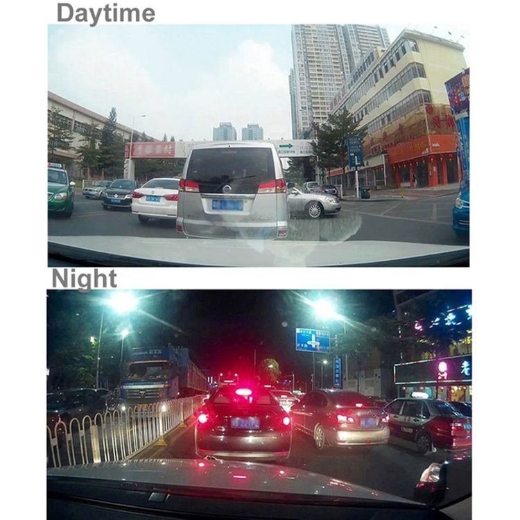 Front And  Inner Dual Camera Car Driving Recorder