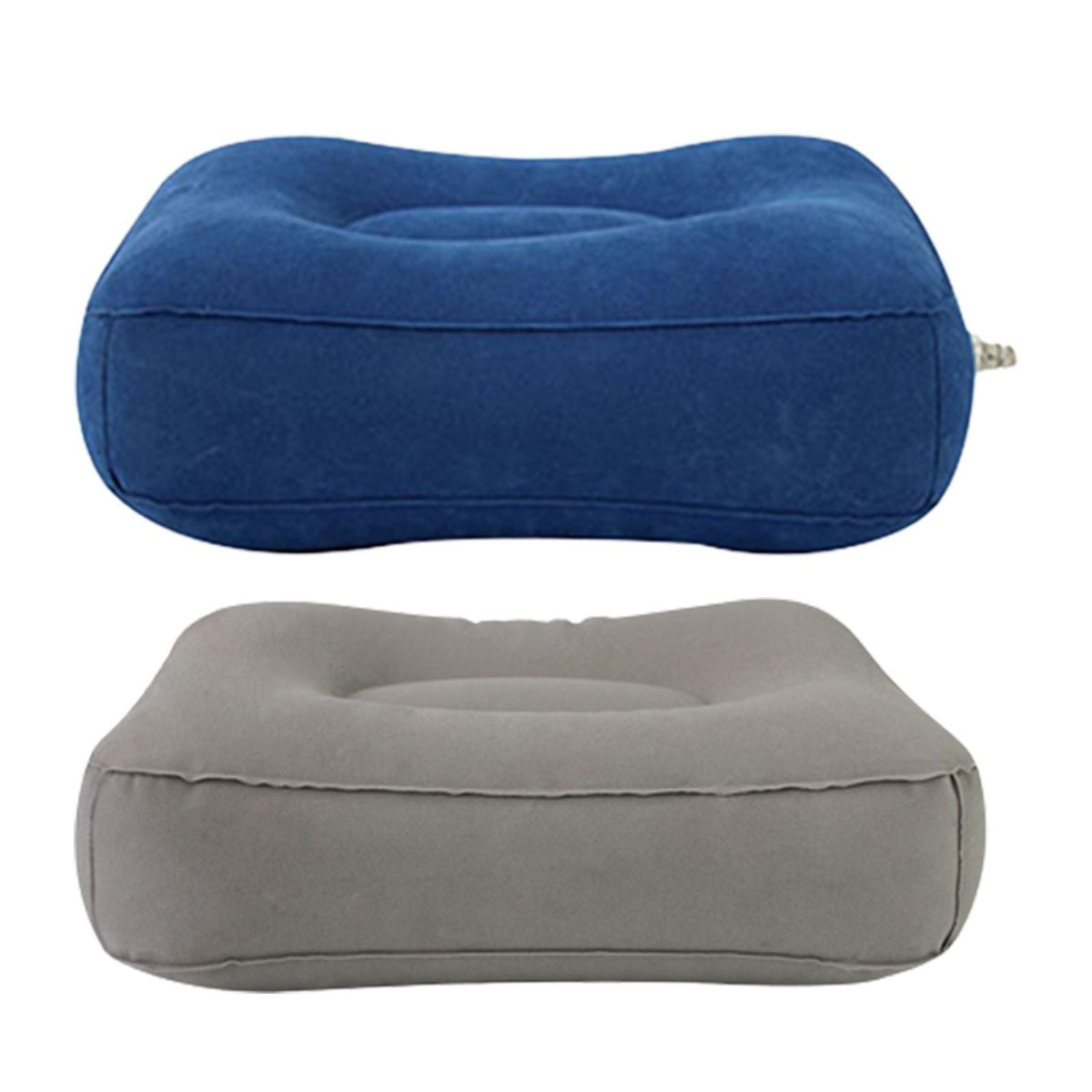Foot Rest Pillow, PVC Inflatable Foot Rest Mat, Foot Gray