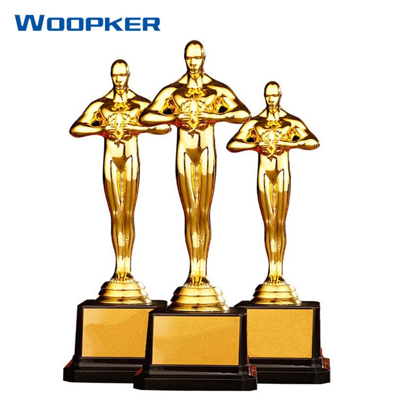 Custom Oscar Statues Trophy Awards Small Gold Man