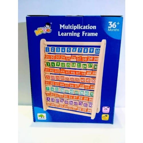 Multiplication Wooden Abacus Frame