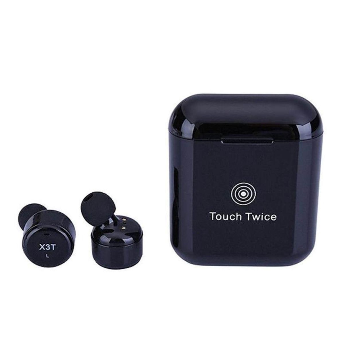 Newest X3T Bluetooth Headsets Mini Invisible Twins True Earphone Charging Case BDZ