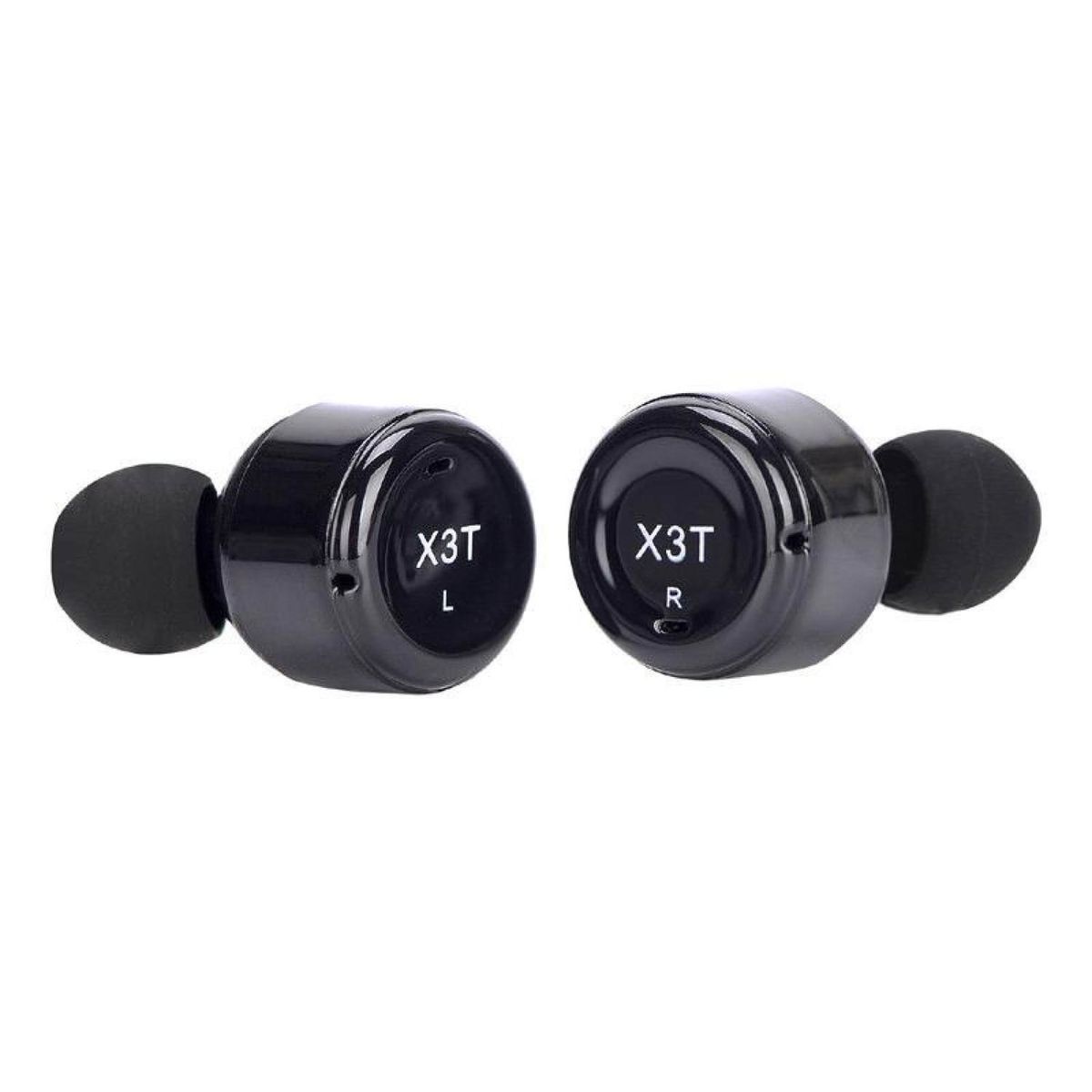 Newest X3T Bluetooth Headsets Mini Invisible Twins True Earphone Charging Case BDZ