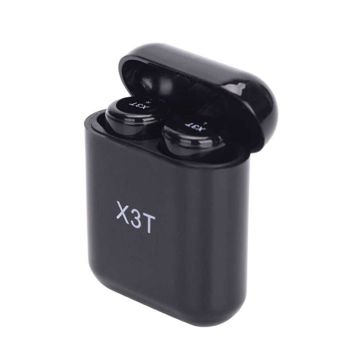 Newest X3T Bluetooth Headsets Mini Invisible Twins True Earphone Charging Case BDZ