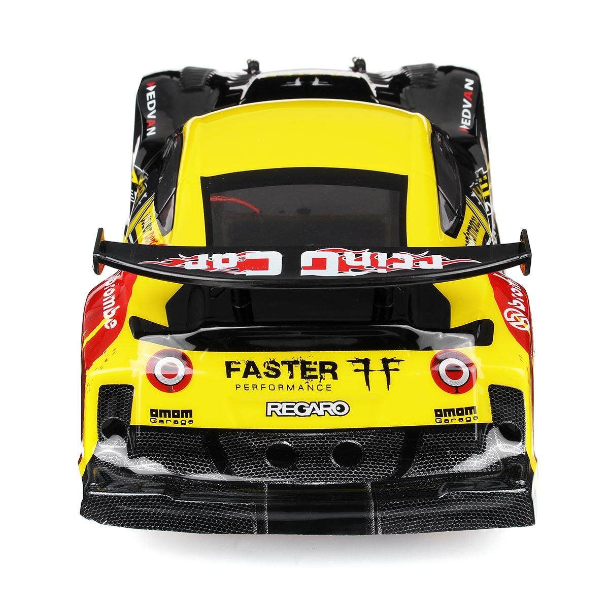 High Speed 2.4GHZ 1:14 Remote Control Car Toy Four-Wheel Drive Drift RC Electric Racing Cars For Kids Gifts Black Yellow-3