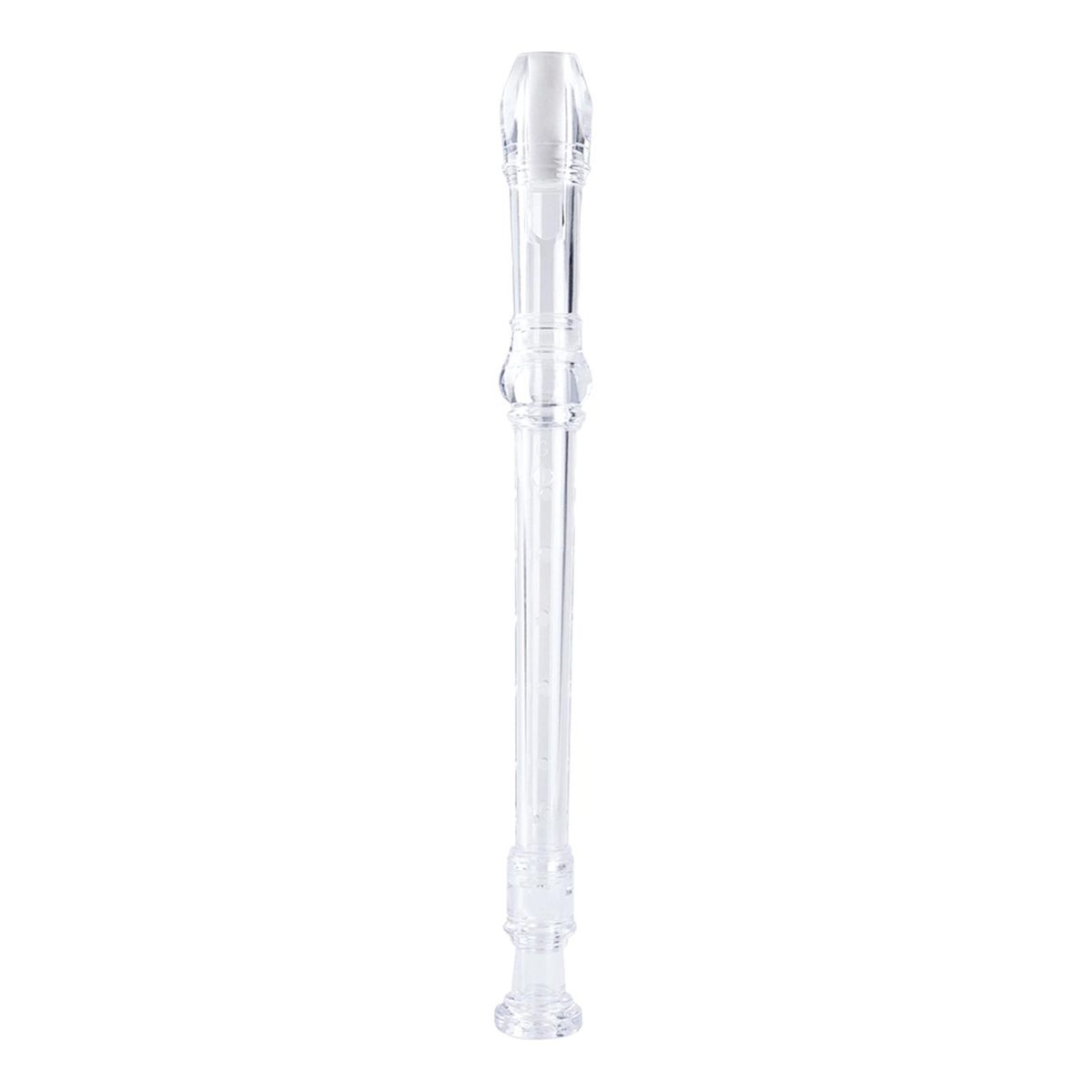ABS 8 Hole Soprano Recorder German Style Long Flute Treble Clear
