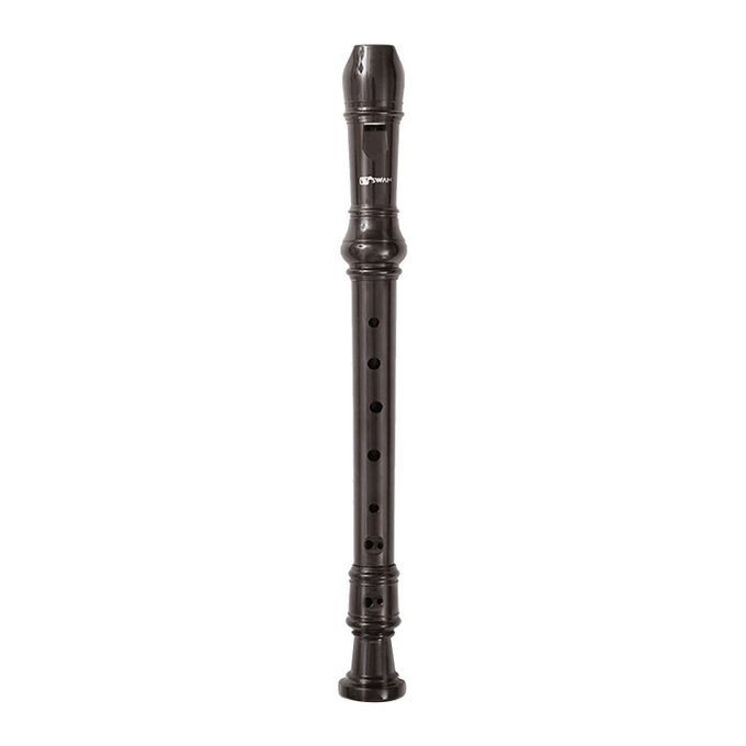 Soprano Recorder With Storage Bag Long Flute For Adults Brown 8 Hole