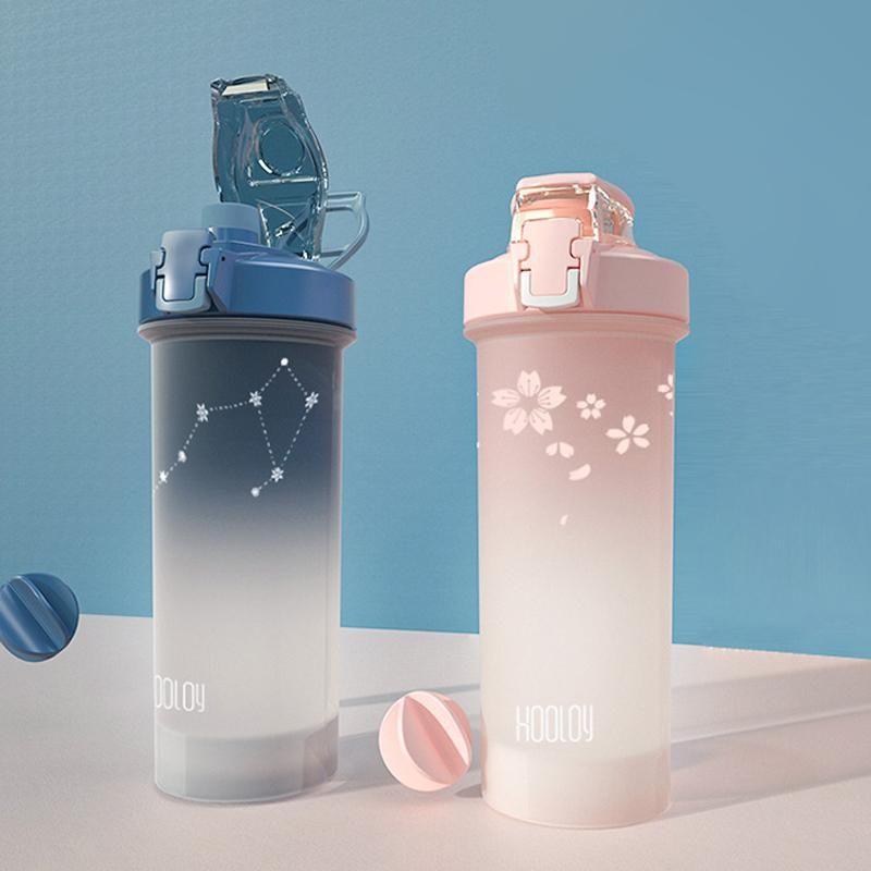 Shake cup Fitness sports water cup men's and women's mixing cup protein shaking