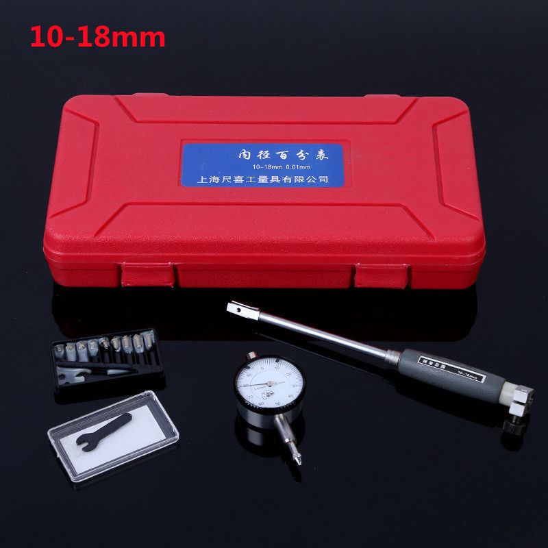 High Accuracy Dial Bore Gauge Hole Diameter Measuring Gauge Inside Diameter Scale Cylinder Volume Meter Dial Indicator 18-35mm