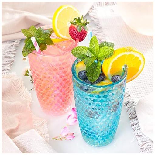 Shabby Chic 4 Piece Acrylic Indoor - Outdoor Tumbler - 19oz