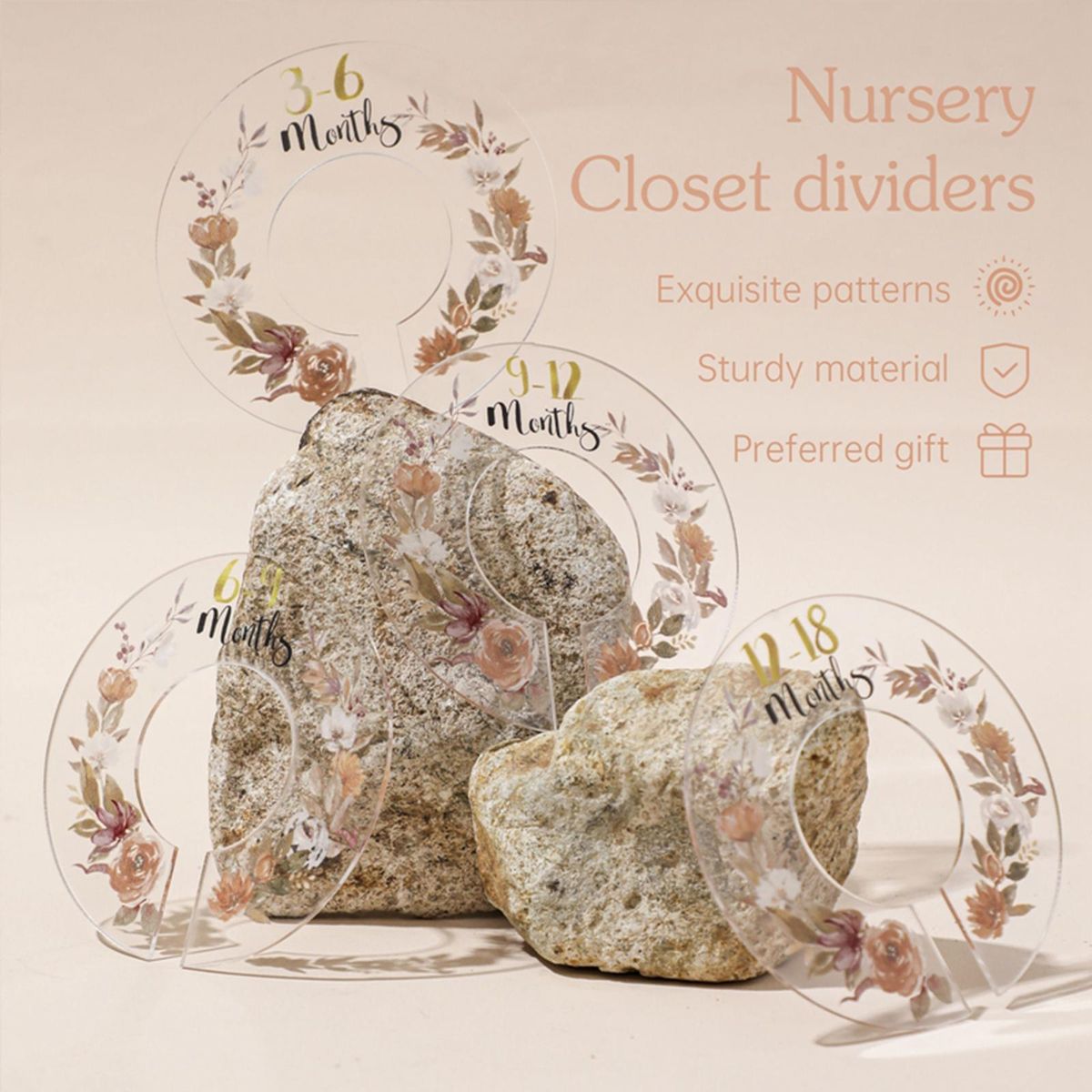 Baby Closet Size Dividers Baby Nursery Furniture Round