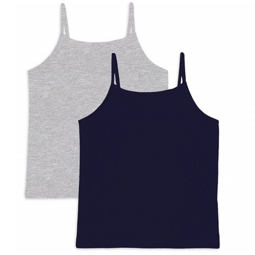 Girls Plain Underwear Camisole - Coloured
