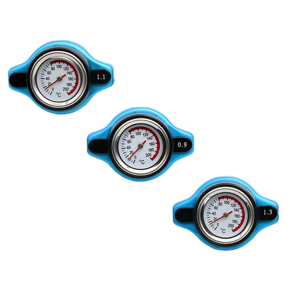 Car Automobile Styling SPSLD Thermo Radiator Cap Tank Cover Water Temperature  with Utility Safe 0.9 Bar/ 1.1 Bar/1.3 Bar