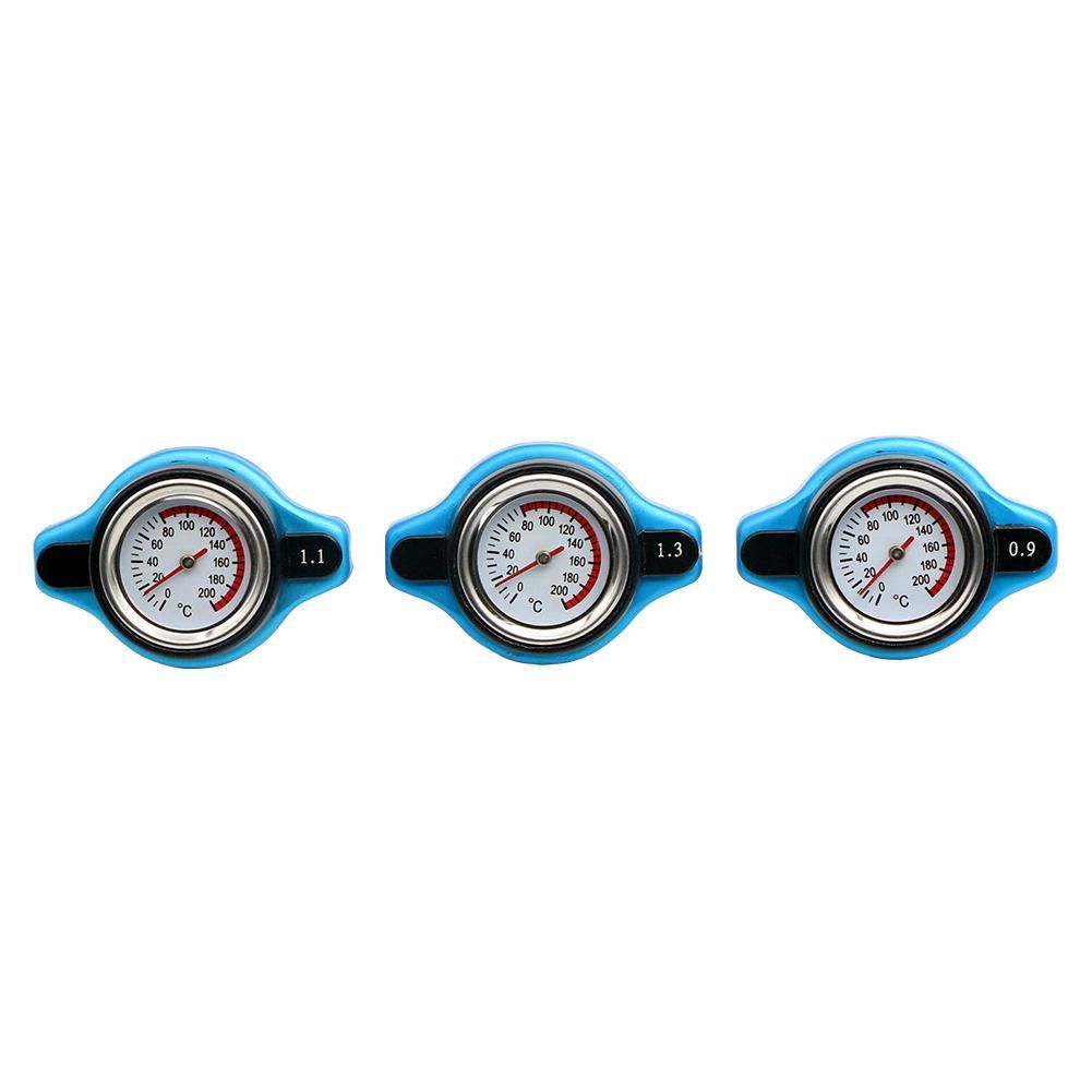 Car Automobile Styling SPSLD Thermo Radiator Cap Tank Cover Water Temperature  with Utility Safe 0.9 Bar/ 1.1 Bar/1.3 Bar