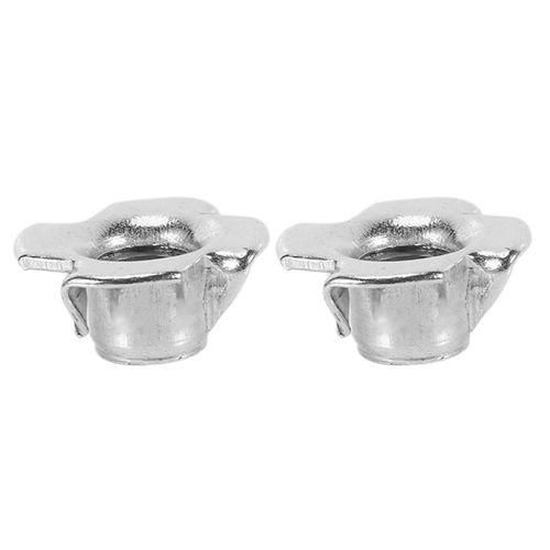 50pcs M8 Metal Captive T Nuts Pronged Tee Blind