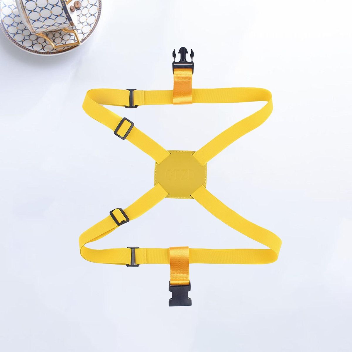 Secure Travel Luggage Strap Elastic Belt for Suitcase Telescopic Bag Yellow