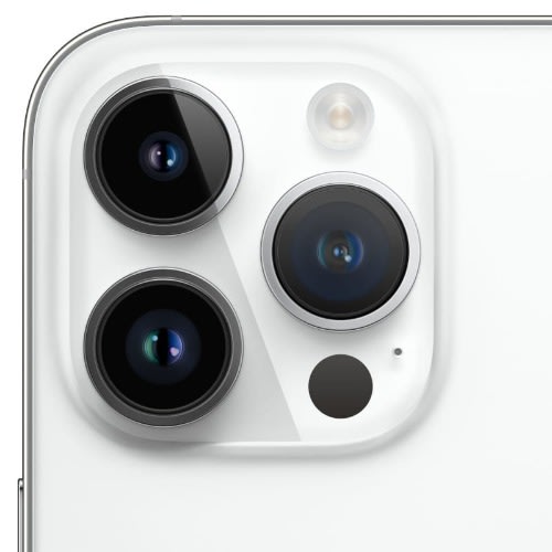iPhone 14 Pro 5G - 6.1"OLED - 128GB ROM - 6GB RAM - Dual SIM - A16 Bionic Chip - 3200mAh - Silver