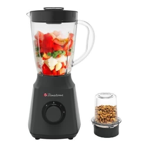 Blender With Grinder - 1.5l - 300W - Blg-410 - Black