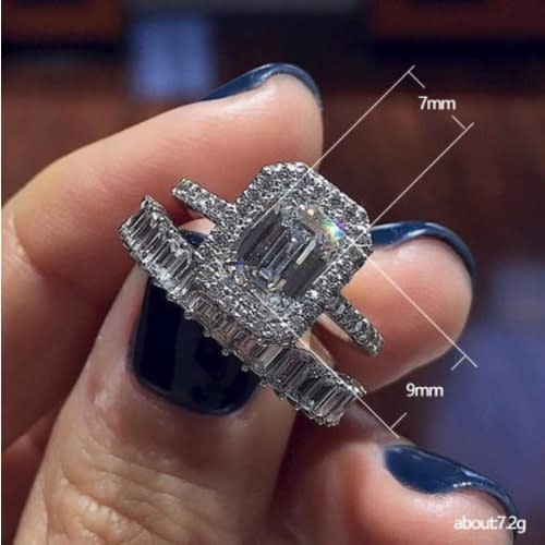 Zircon Wedding Ring