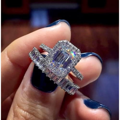 Zircon Wedding Ring