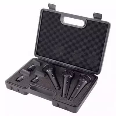 Behringer 3 In 1 Ultravoice Dynamic Cardioid Vocal Microphones Xm1800s