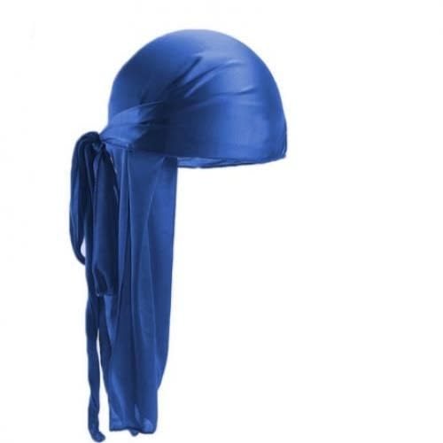 Plain Silk  Durag - Royal Blue