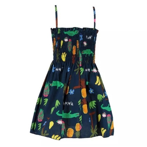 Floral Print Girl Dress