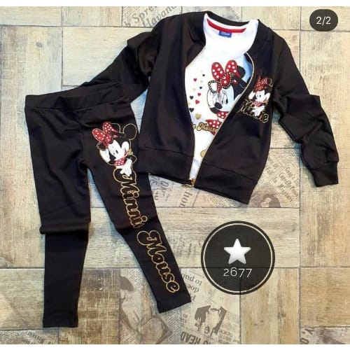 3 In 1 Black Minni Outfit