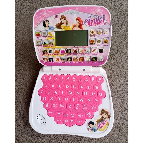 Disney Princess Educational Learning Computer Toy - Pink