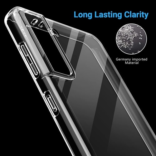 Crystal Transparent Back Case For Samsung Galaxy S22 Plus
