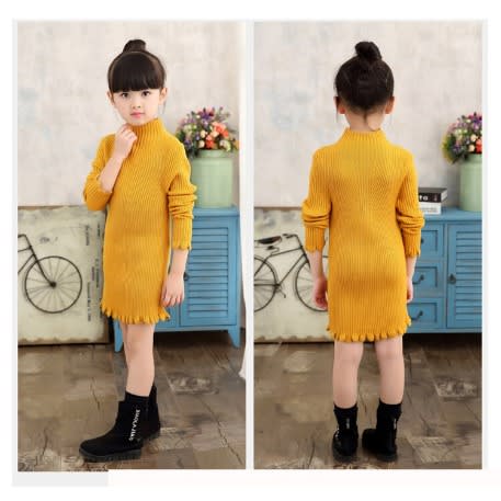 Kids Turtleneck Dress