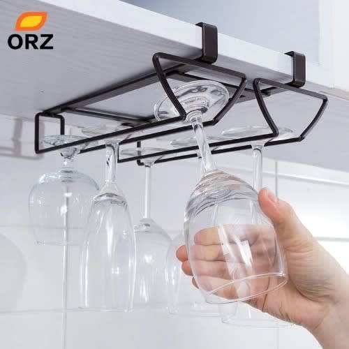 Wine Glass Cabinet Hanger Storage Rack