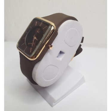 Brown Silicon Watch